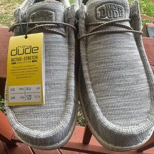 HEY DUDE WALLY STRETCH MIX LIMESTONE 10
